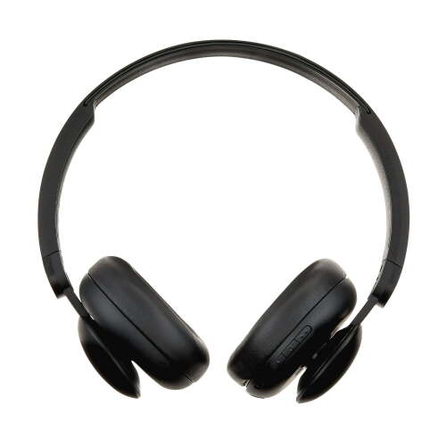 onn Wireless On-ear Headphones with Bluetooth, Black