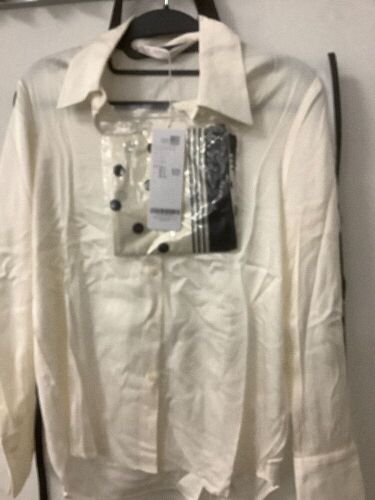 GOELIA 22MM Mulberry Silk Blouse with Silk Scarf