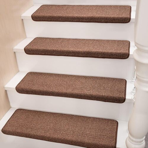 Stair Treads for Wooden Steps Indoor Set of 7