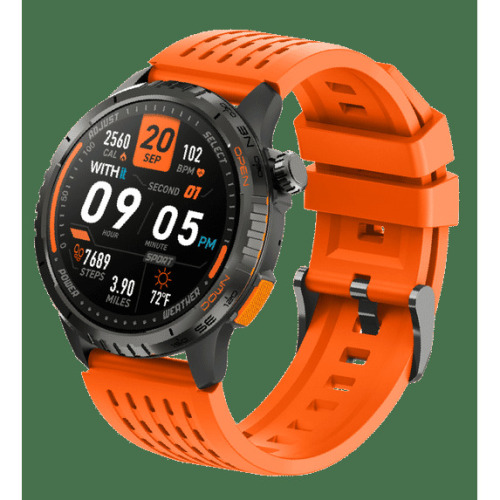 WITHit Zetta Series Smartwatch, 1.43" Full Touch Amoled Screen, Unisex with Two Watch Bands