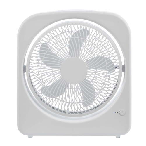Mainstays 9 in Portable Fan, White