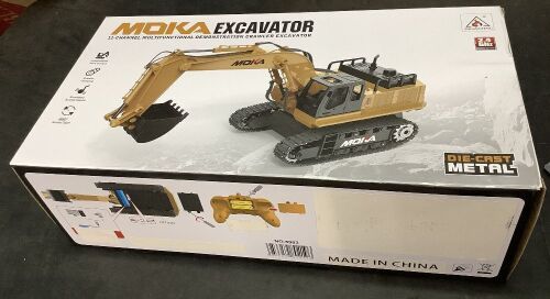 MOKA Excavator 11-Channel Multifunctional Demonstration Crawler Excavator