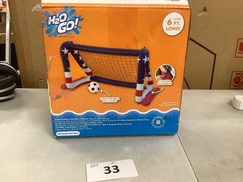 H20 Go Patriotic Kickin Kids Soccer Game Inflatable
