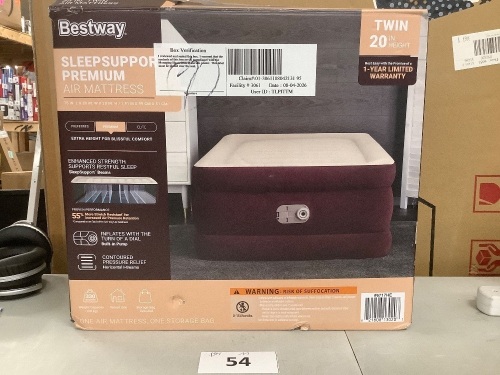 Bestway Sleep Support Premium Air Mattress Twin