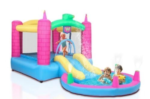 Inflatable Bounce House with Water Slide