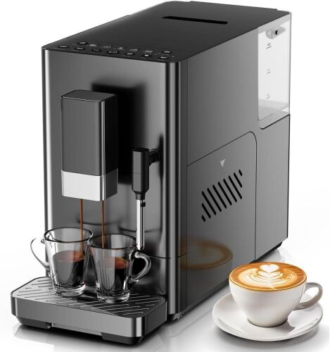 20 Bar Automatic Espresso Machine with Grinder
