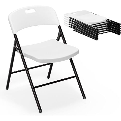 6 Pack Plastic Folding Chairs