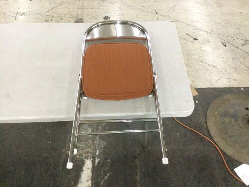 Folding Chair with Cushioned Seat