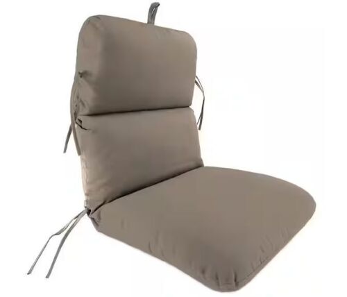 45 in. L x 22 in. W x 5 in. H Rectangular Outdoor Chair Cushion in Sunbrella Cast Shale