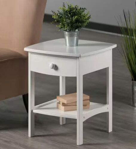 Winsome Claire Accent Table White Finish