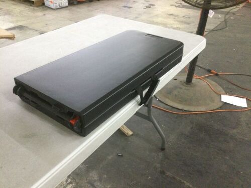 Narrow Folding Table, Black