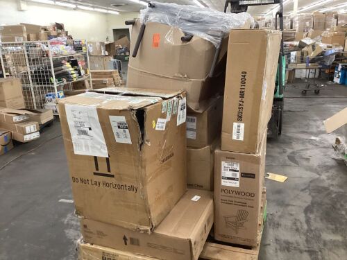 Salvage Pallet. Items Will Be Damaged and Incomplete.