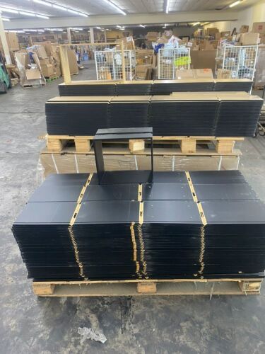 3 Pallets of Ready to Assemble Drawers, Missing Bottoms - 126 Black / 216 Light