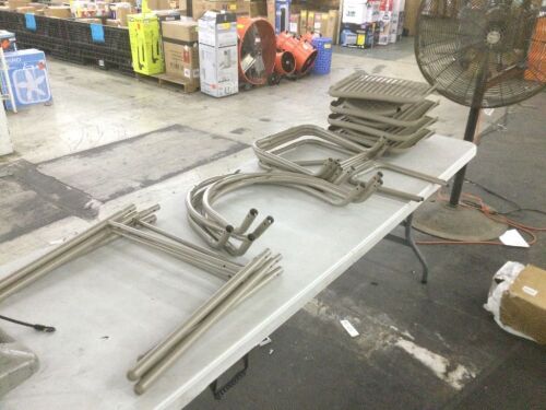 Set of 4 Patio Chairs - No Hardware