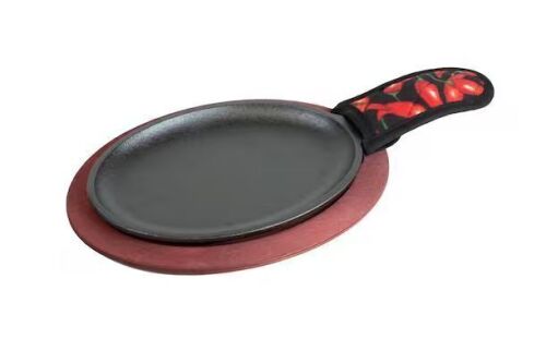 Lodge Cast Iron Fajita Skillet Set