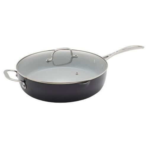 Henckels 5-qt Everyday Ceramic Nonstick Saute Pan with Handle Helper & Lid
