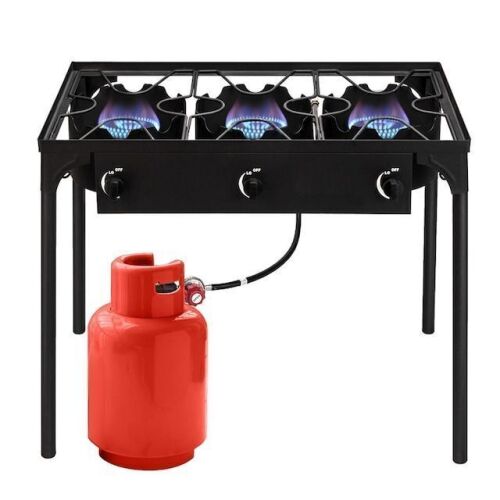 3 Burner Outdoor Gas Camping Stove