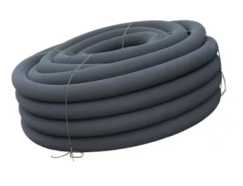 Advanced Drainage Systems 4 in. x 100 ft. Singlewall Perforated Drain Pipe with Filter Sock