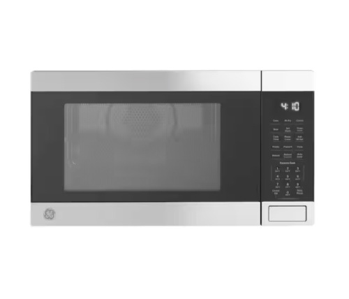 GE 1.0 cu. ft. 1050-Watt Convection Countertop Microwave in Stainless Steel