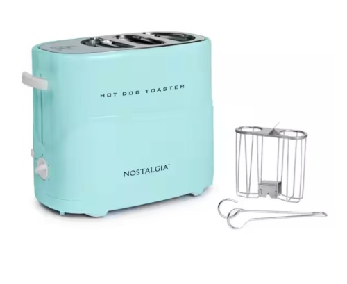 Nostalgia Pop-Up Hot Dog Toaster