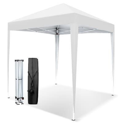 VINGLI 6.5 x 6.5FT Pop Up Canopy Tent with with Carry Bag