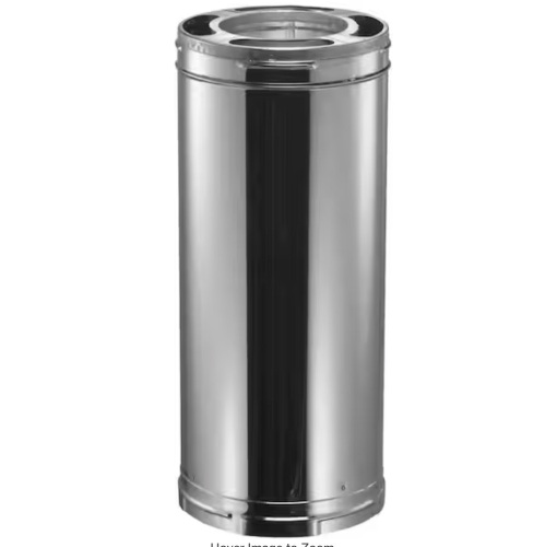 DuraVent DuraPlus All-Fuel Chimney 6in. X 36in. Diameter Chimney Pipe