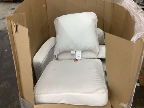Lot of (6) Deep Seat Patio Cushion Sets