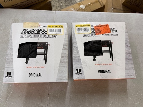 Lot of (2) Blackstone 28" Griddle Covers