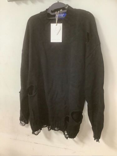 Aelfric Eden Black sweater-grunge/baggy