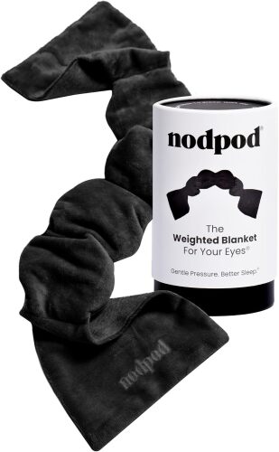 nodpod Patented Gentle Pressure Sleep Mask, Weighted Eye Mask