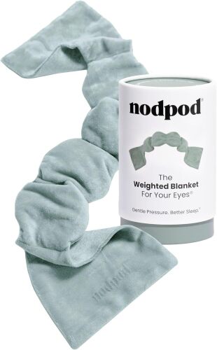 nodpod Patented Gentle Pressure Sleep Mask, Weighted Eye Mask