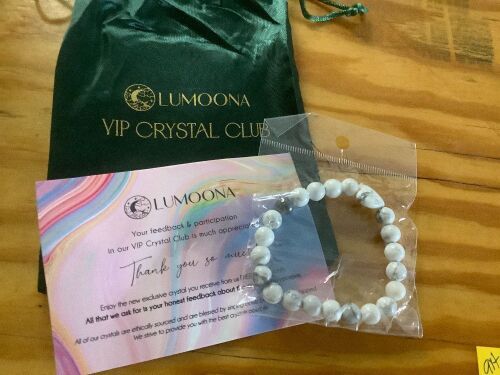 LUMOONA VIP Crystal Club Bracelet