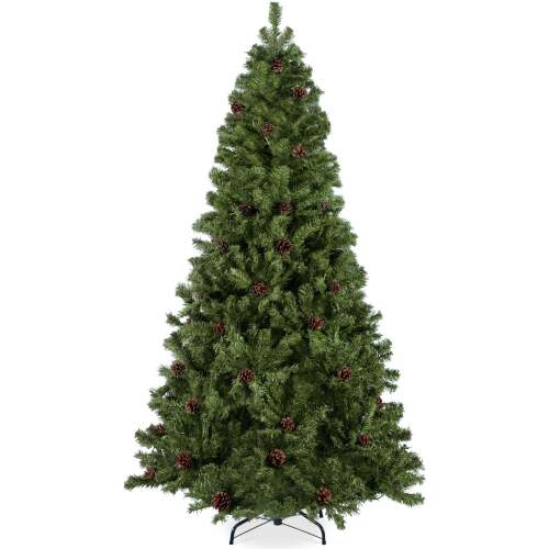 Pre-Decorated Christmas Tree w/ Pinecones