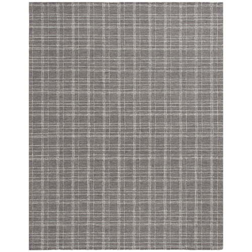 Better Homes & Gardens Grey Plaid Wool Indoor Area Rug, 5 ft x 7 ft