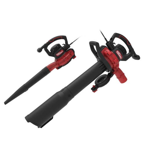 Hyper Tough 12-Amp Corded Electric 3-in-1 Leaf Blower, Vacuum & Mulcher, 400 CFM, 250 MPH