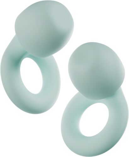 Loop Quiet 2 Ear Plugs - Ultra-Comfy Reusable Hearing Protection for Sleep 24dB SNR noise reduction. Flexible, customizable fit. Reusable & washable. For deep focus, travel, noise sensitivity