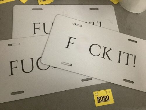 Set of 3 Novelty Plates