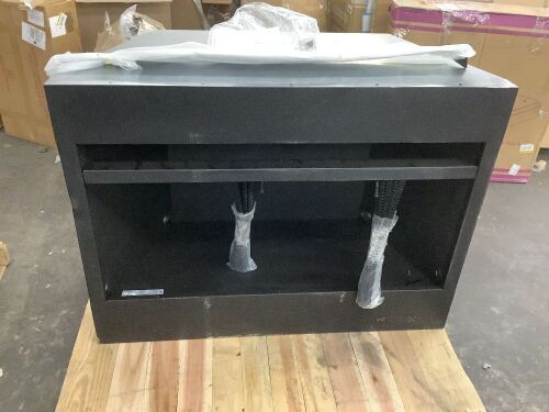 Pleasant Hearth Universal Radiant Zero Clearance 42 in. Ventless Dual Fuel Fireplace Insert - Small Dent