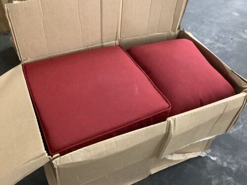 Lot of (4) Deep Seat Outdoor Cushions