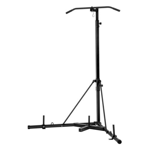 VEVOR 2 in 1 Punching Bag Stand, Steel Heavy Duty Workout Equipment, Adjustable Height