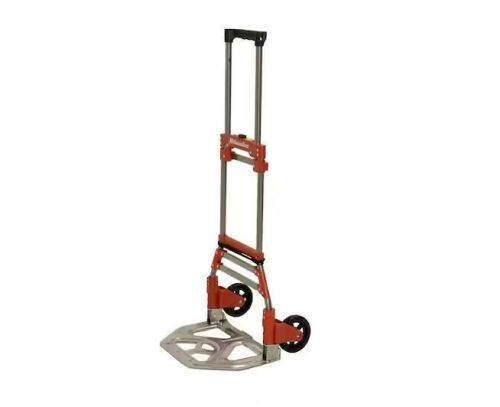 Milwaukee 150 lbs. Convertible Fold-Up Steel Hand Truck with One 60 in. Bungee Cord