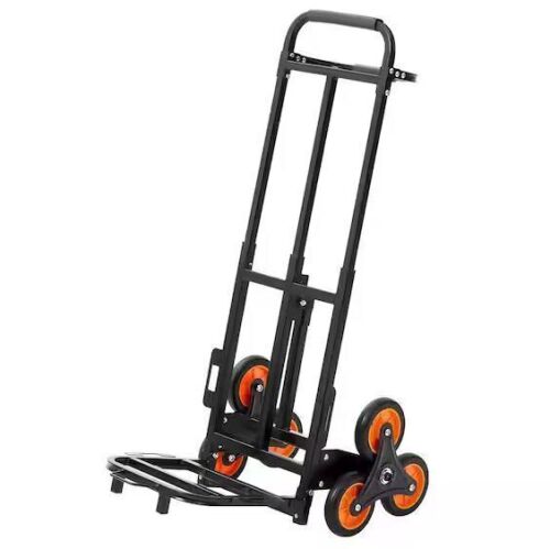 Heavy-Duty Folding Trolley, Telescoping Handle, 460 lbs. Stair-Climbing Capacity