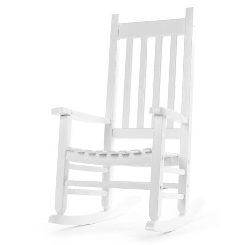 Wooden Rocking Chair for Kids Ages 3-6