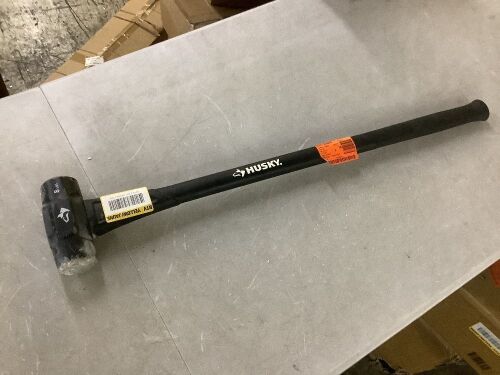 Husky 8 lb. Sledgehammer with 34 in. Fiberglass Handle