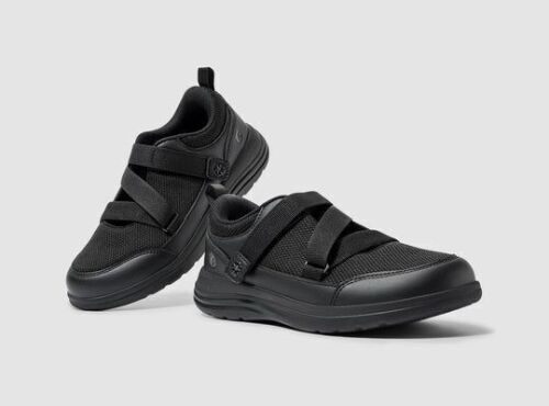 FitVille Women's Diabetic Shoes EasyTop StrapEase V11, Size 7 EW