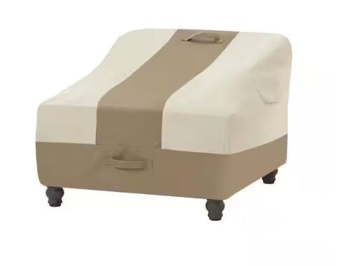 Hampton Bay Outdoor Patio Deep Seating Lounge Chair Cover (2-Pack)