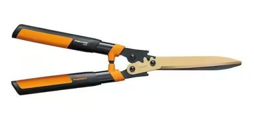 Fiskars Titanium Coated Blades, 23 in. PowerGear 2 Hedge Shears