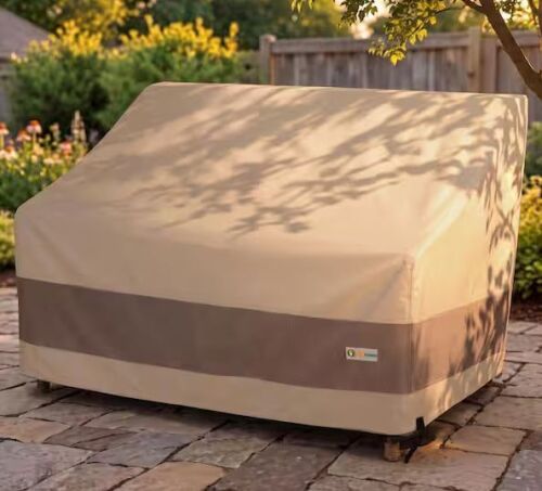 Classic Accessories Duckcovers Elegant Waterproof 52 in. W Patio Loveseat Cover