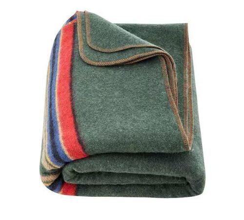 VEVOR Wool Camping Blanket 64 in. x 88 in.