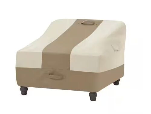 Hampton Bay Outdoor Patio Deep Seating Lounge Chair Cover (2-Pack)